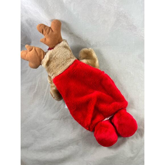 Stuffed Plush Bear Christmas Stocking 23" Holiday Decor Plushie Mantel Stocking - Picture 7 of 10